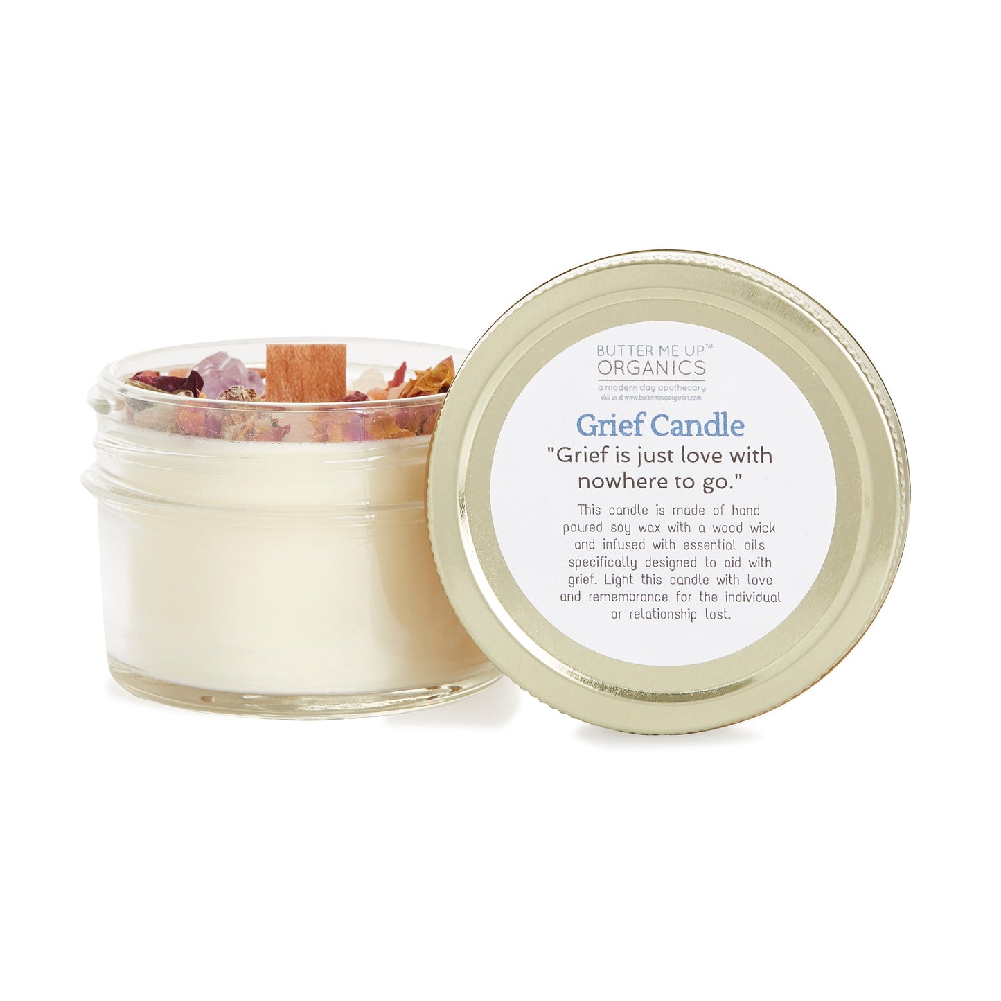 Butter Me Up Organics - Intention Candle (Grief)