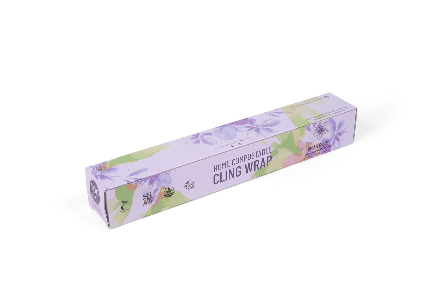 Home Compostable Cling Wrap. Keeps Food Fresh & Safe.