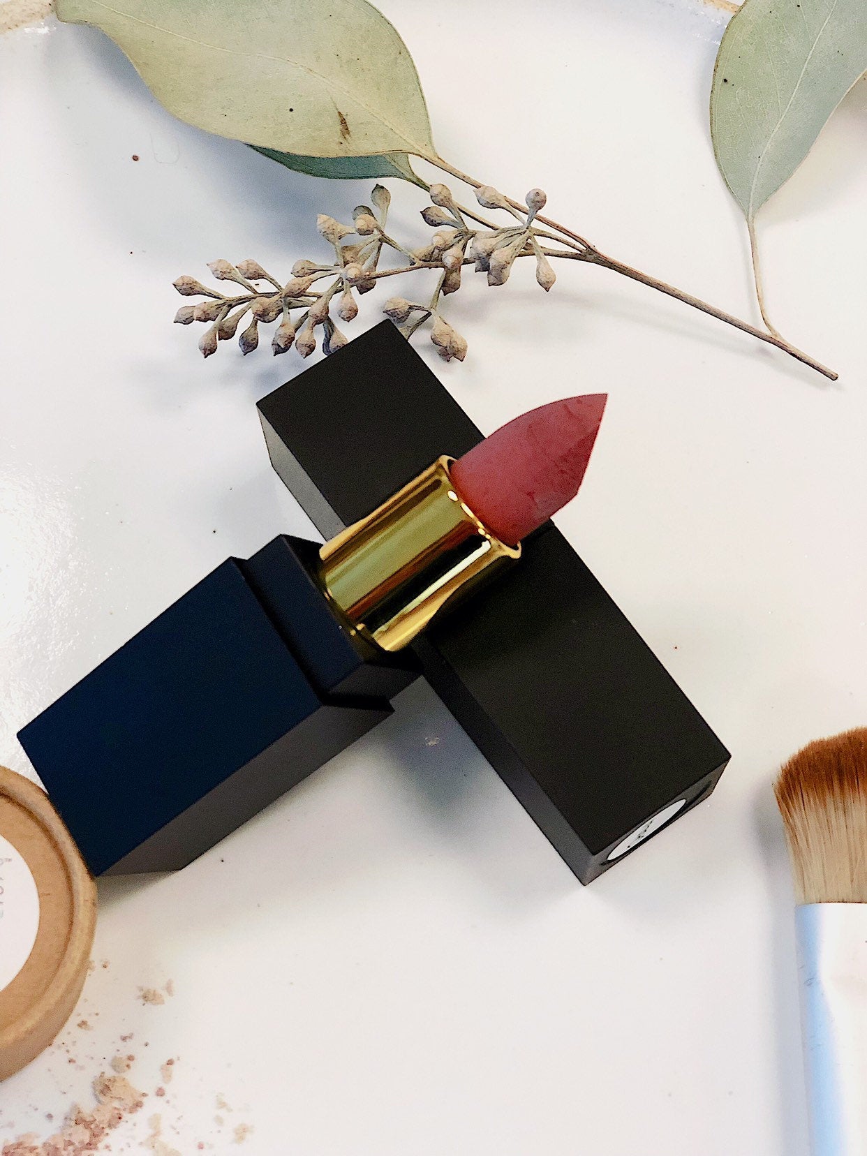 Organic Lipstick / Mineral Lipstick / Organic Makeup / Butter Me Up Organics
