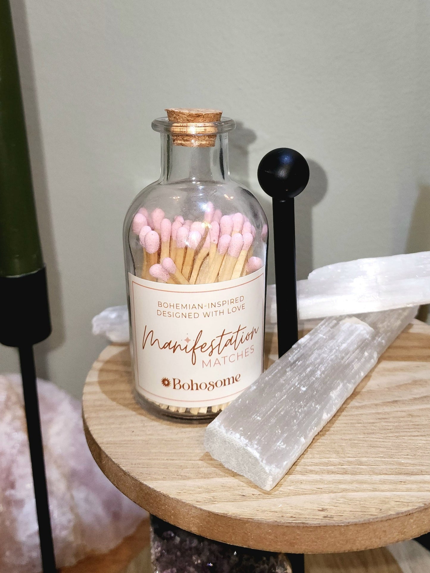 Bohosome 2" Bottled Manifestation Matches