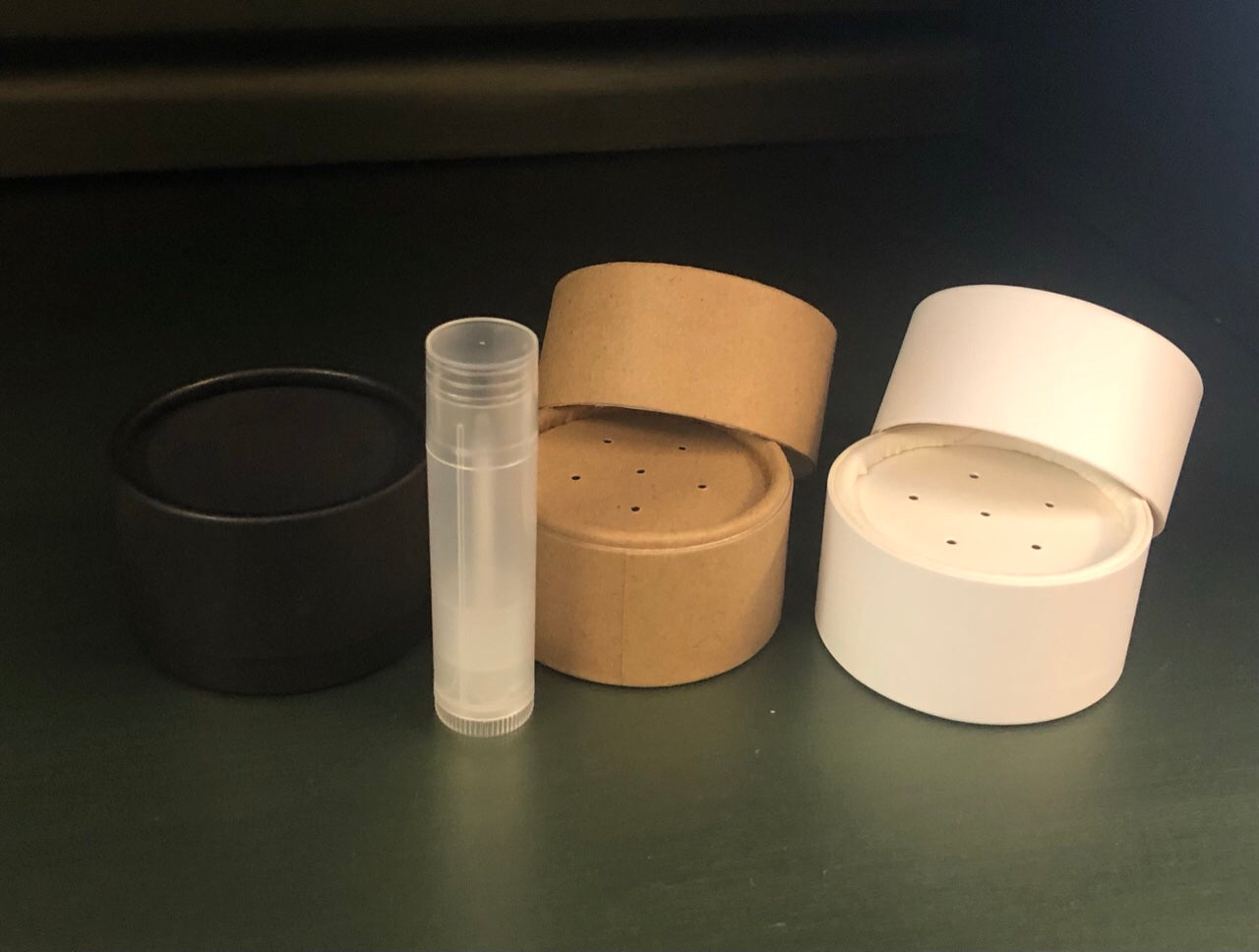 1 ounce / 30 g Shallow Paper Shaker Jar