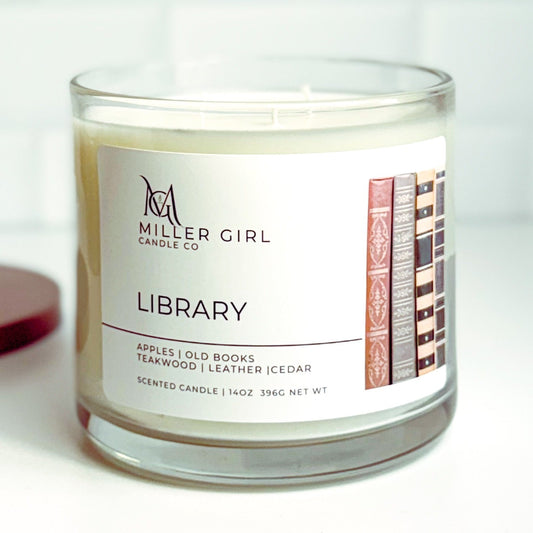 Library | Candles + Wax Melts
