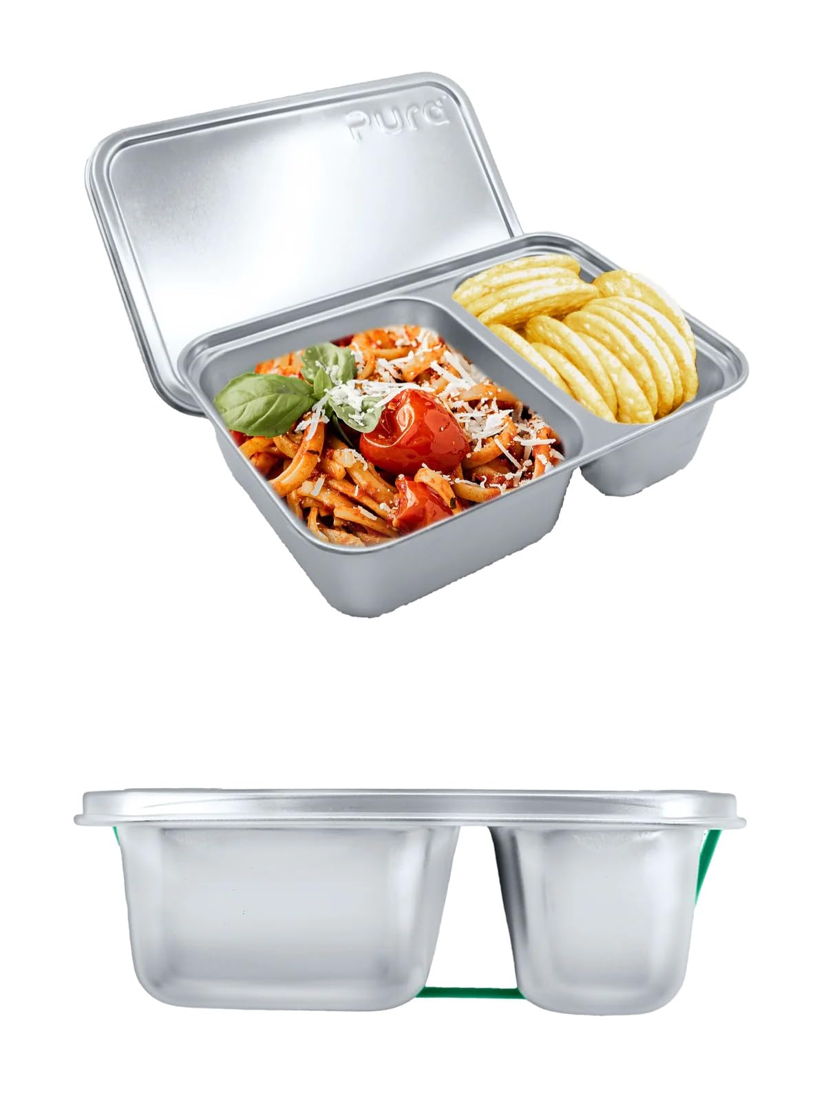 Pura Stainless Steel Lunch Box - Small