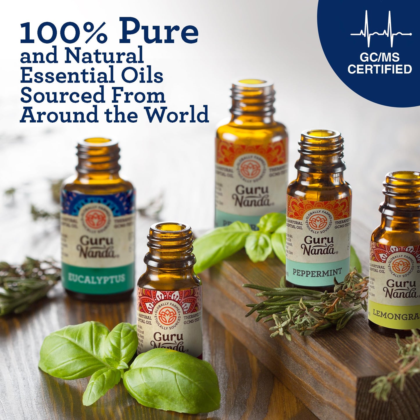 GuruNanda Essential Oils - Top 6 Singles