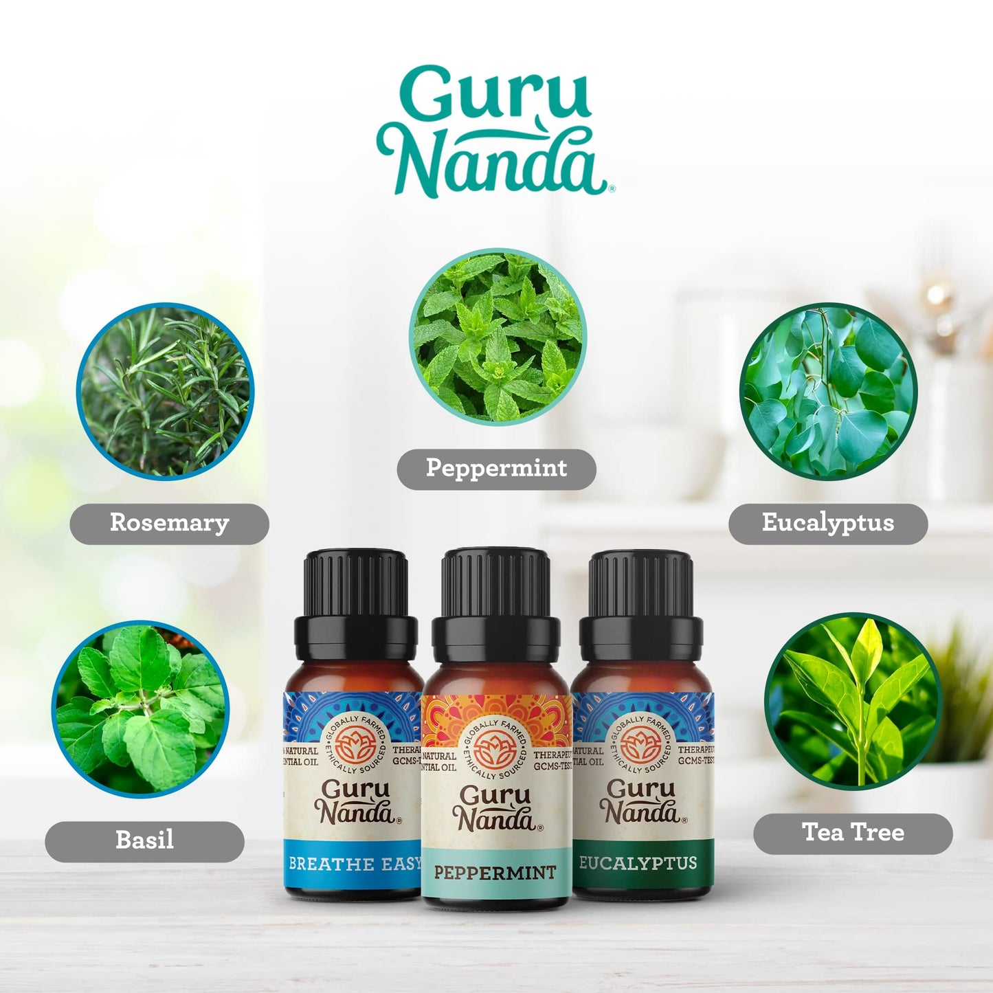 GuruNanda Essential Oils - Top 6 Singles