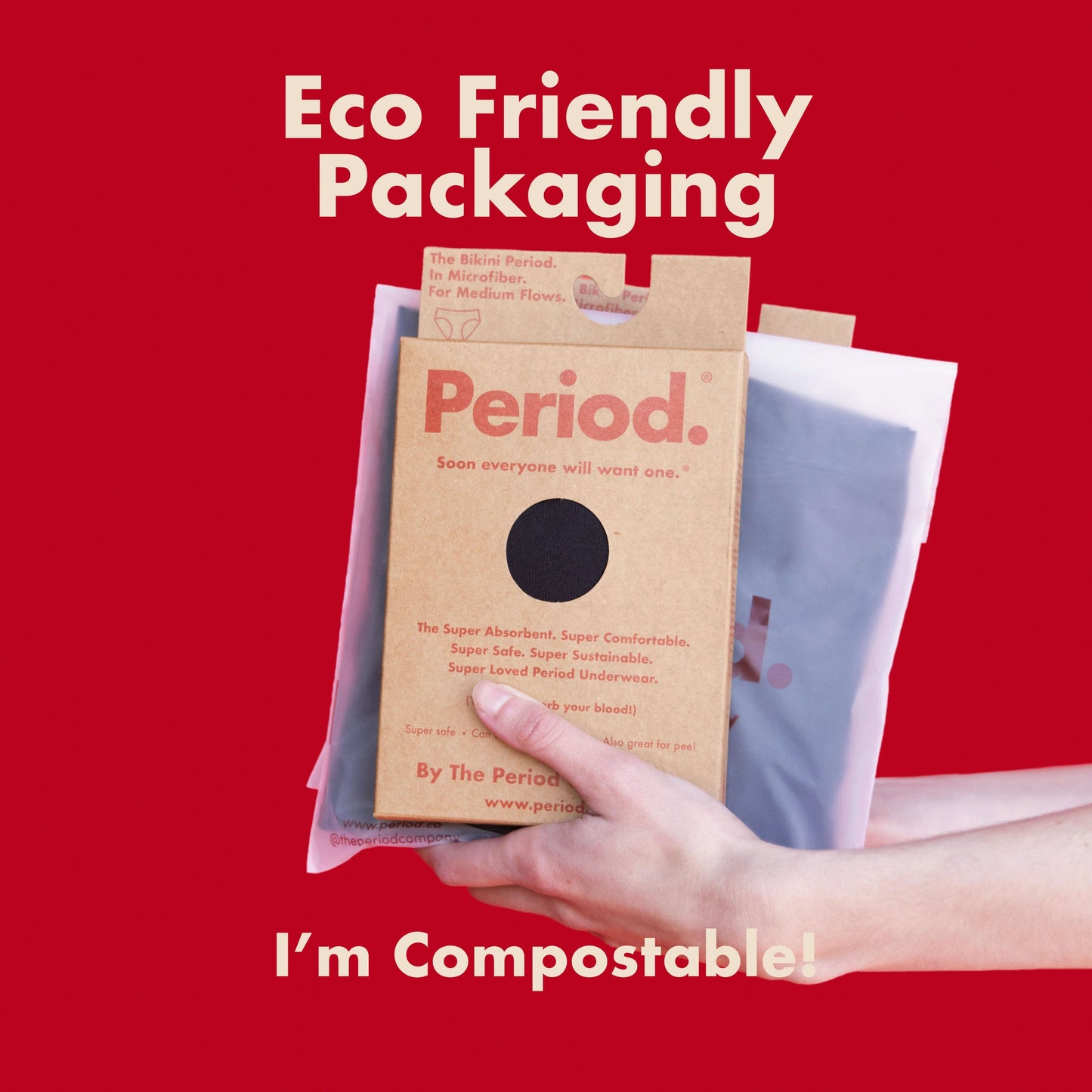 The Boyshort Period. in Microfiber for Medium Flows.