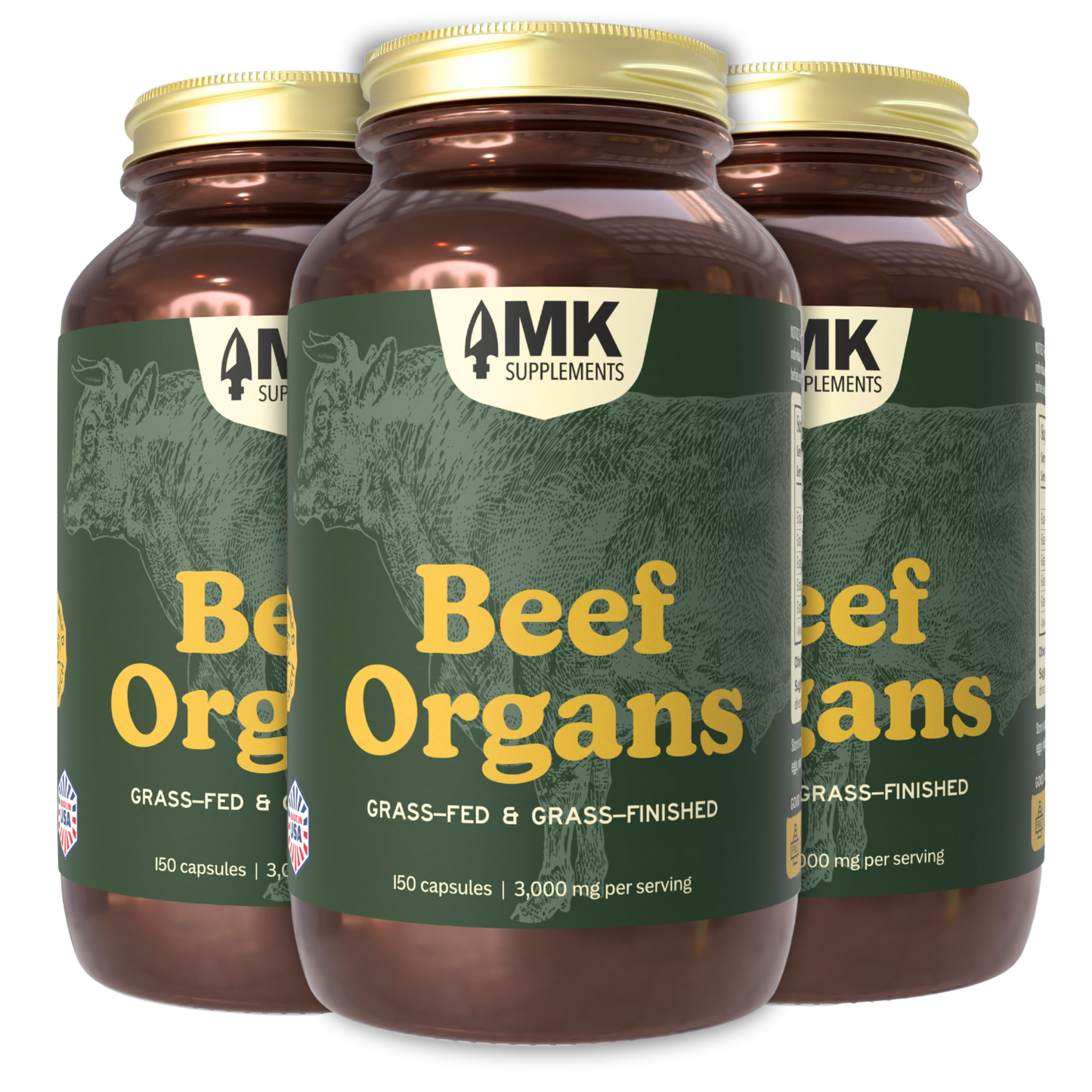 Grass-Fed Beef Organs