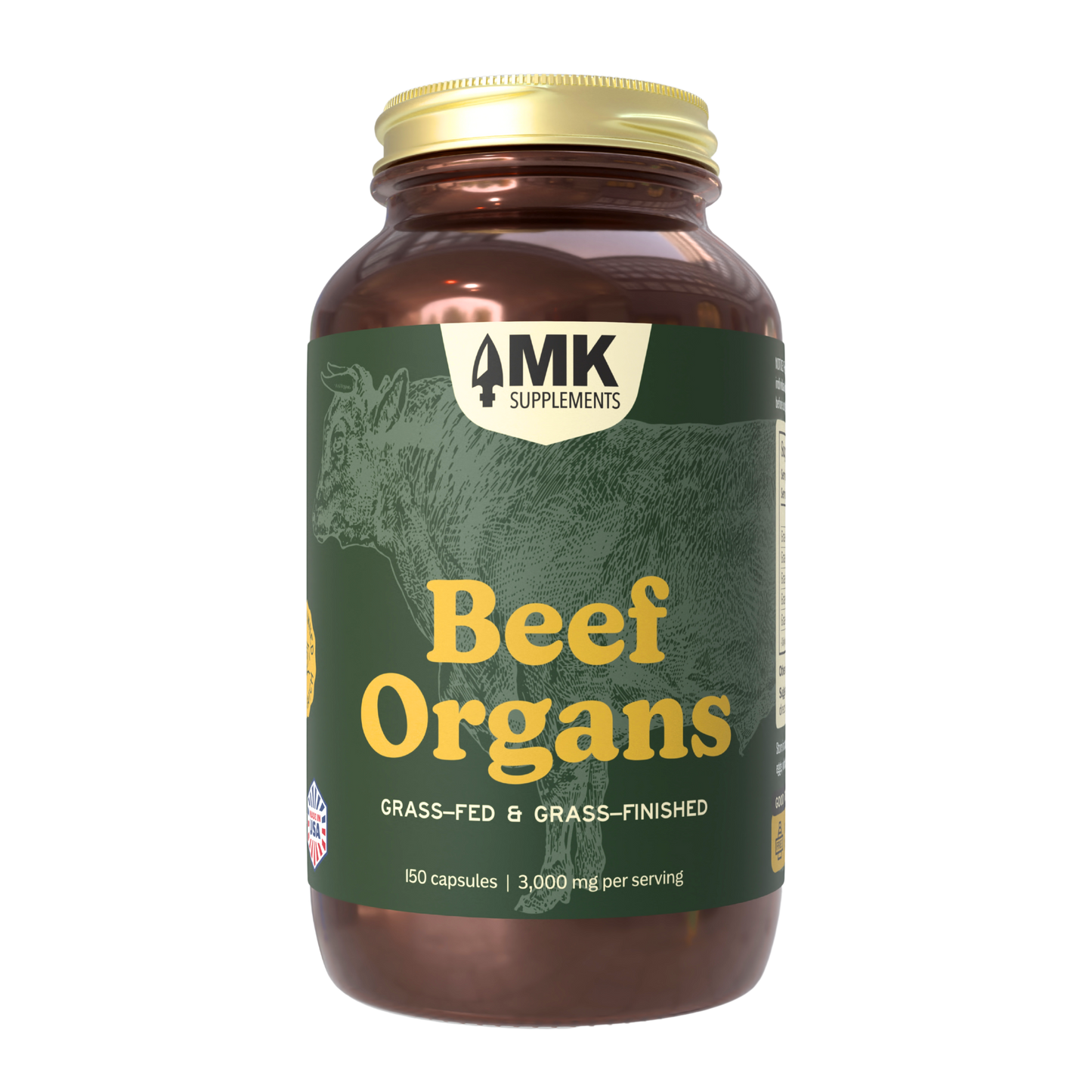 Grass-Fed Beef Organs
