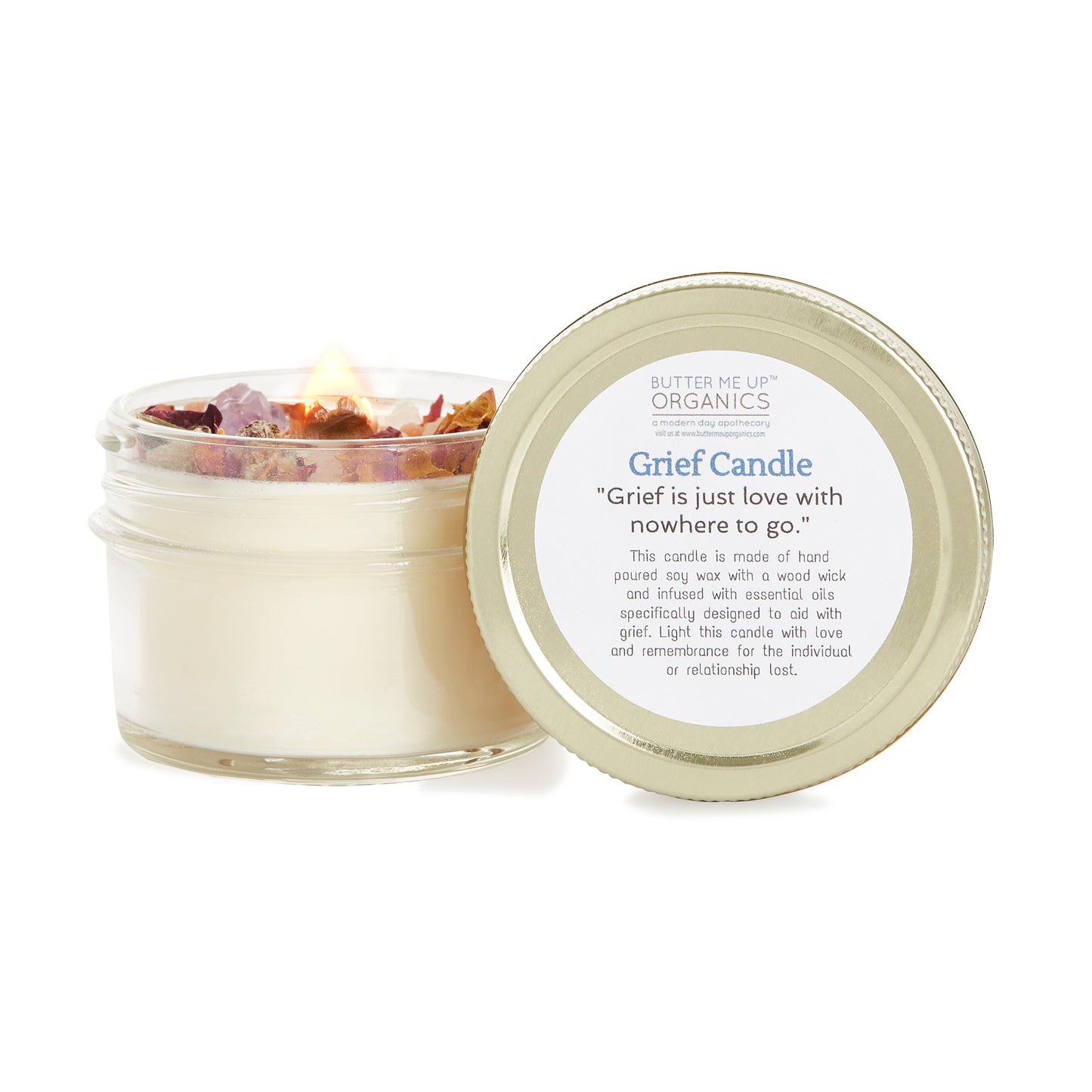 Butter Me Up Organics - Intention Candle (Grief)