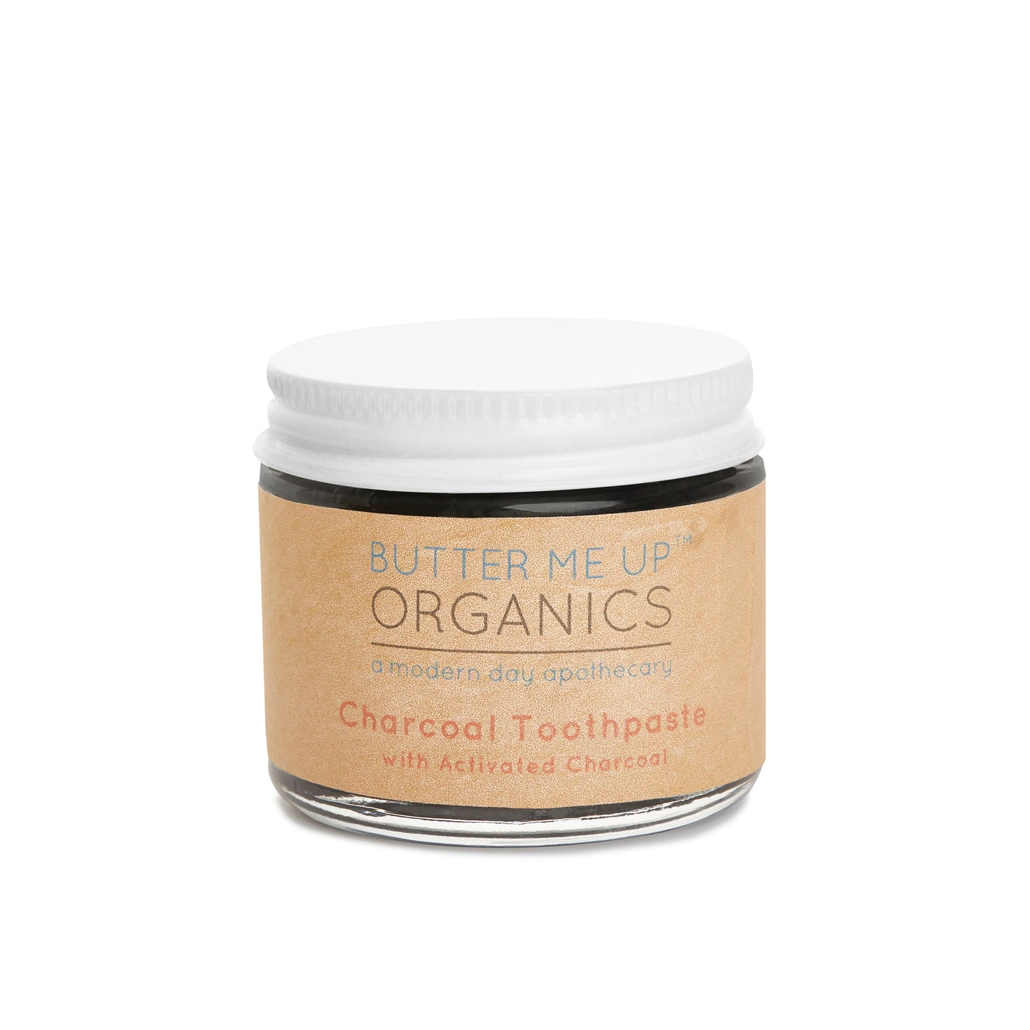 Butter Me Up Organics - Organic Activated Charcoal Toothpaste