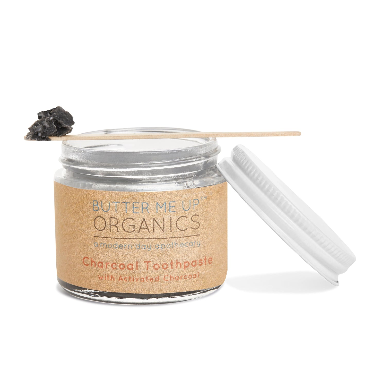 Butter Me Up Organics - Organic Activated Charcoal Toothpaste