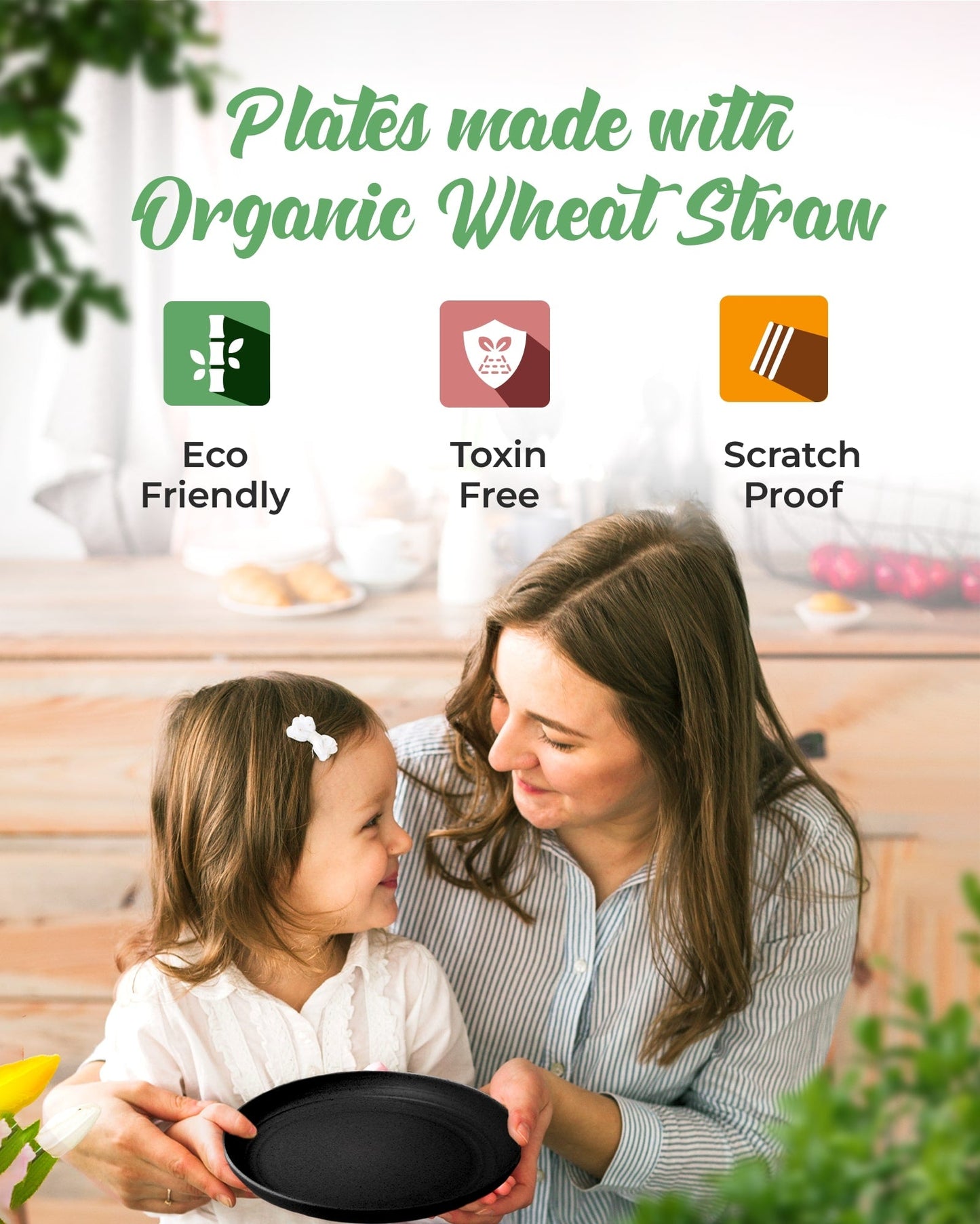 Eco-Friendly Plates Sets