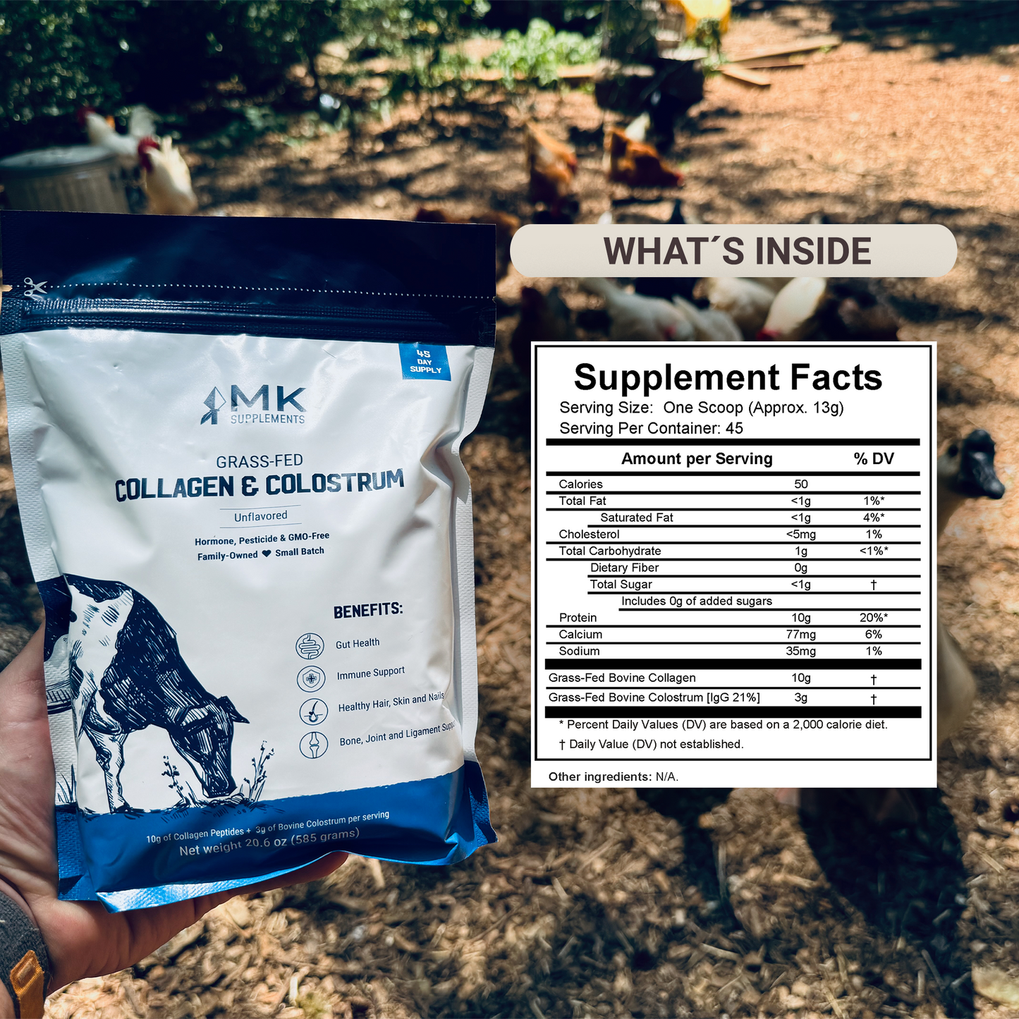 Grass-Fed Collagen & Colostrum