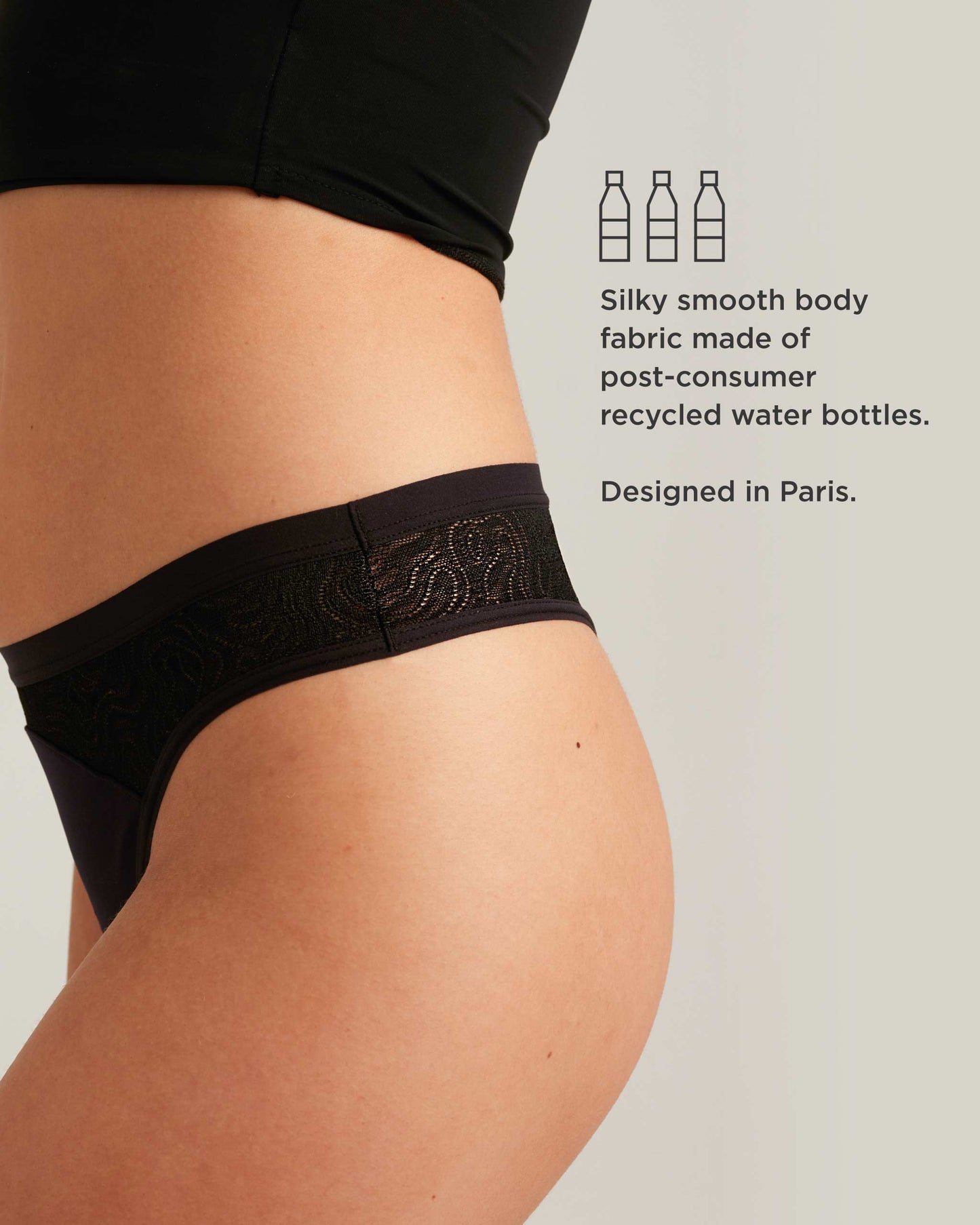 Leakproof Lace Thong