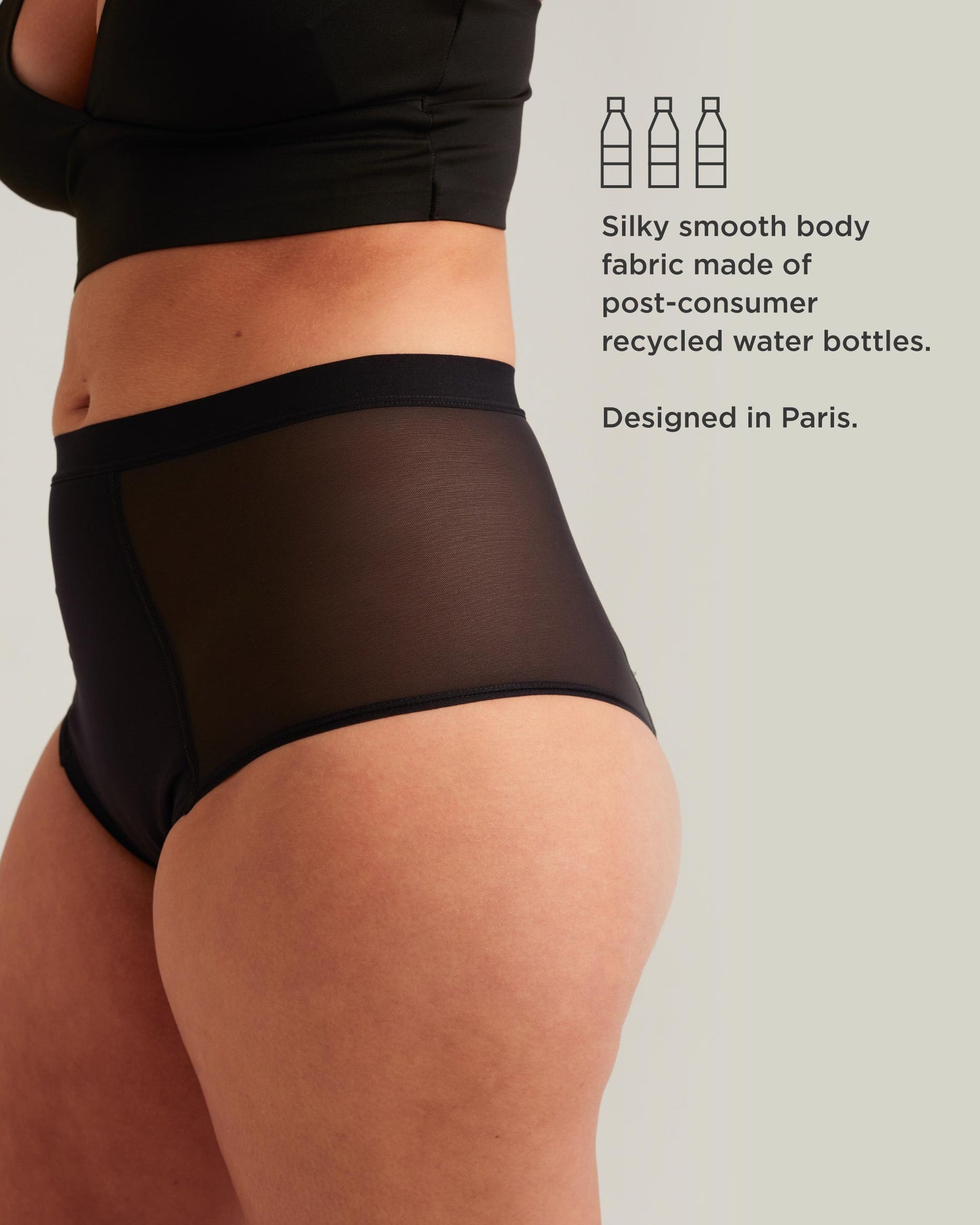 Leakproof French Cut High Waist Full Gusset