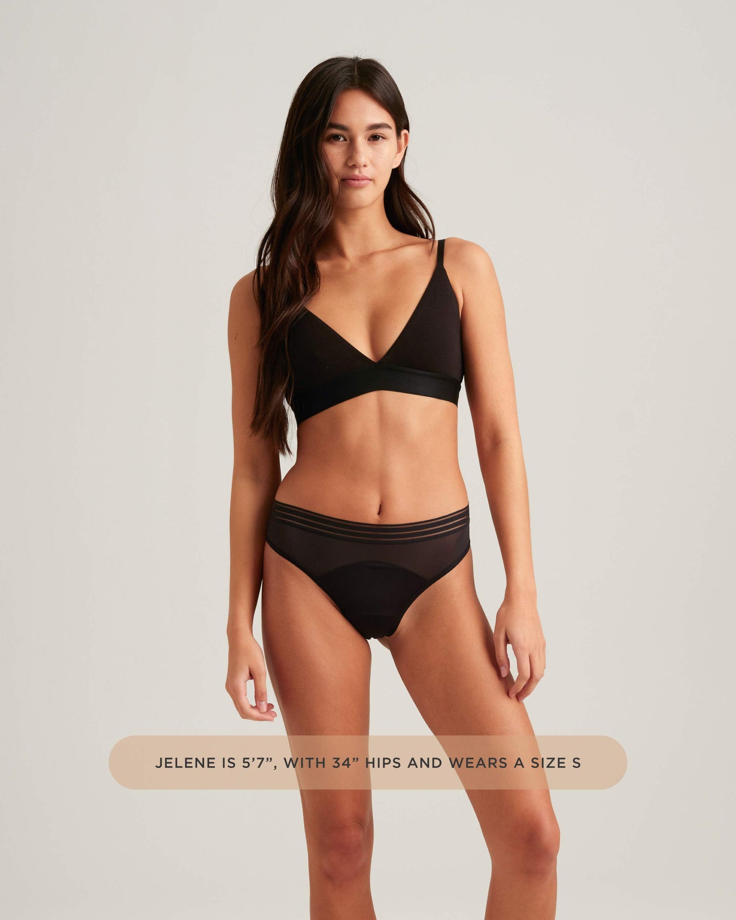 Leakproof Mesh Thong