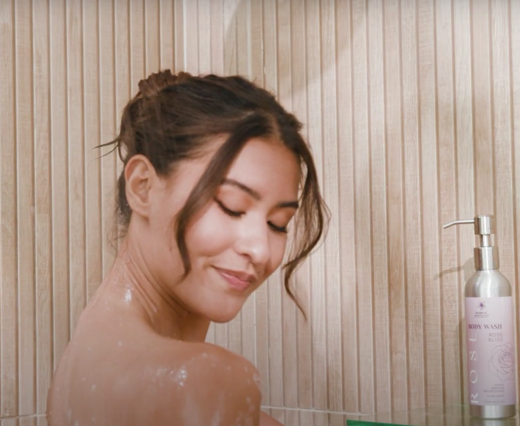 Natural Vegan Body Wash (Rose or Coconut) Gentle & Hydrating for All Skin Types