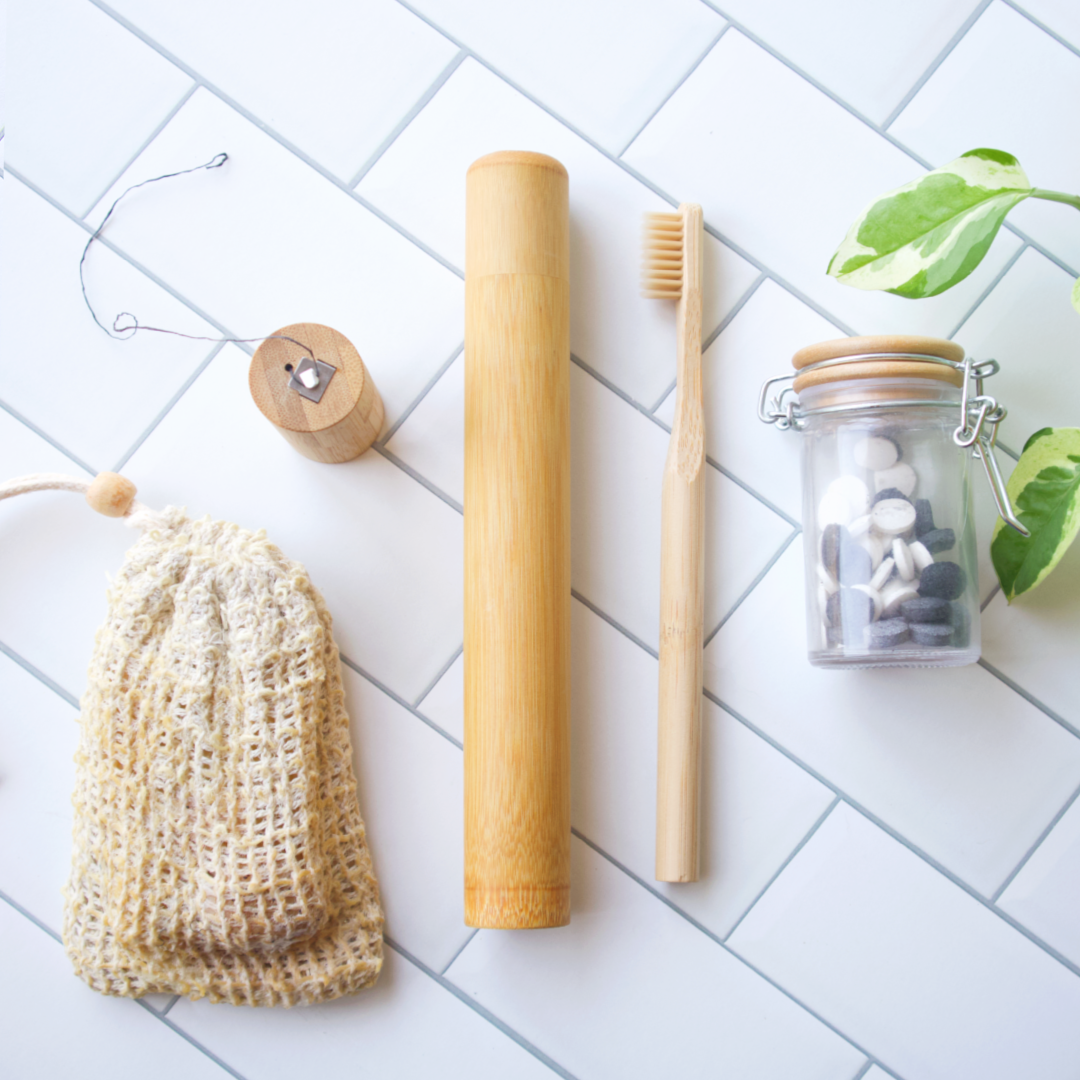Bamboo Travel Toothbrush Case