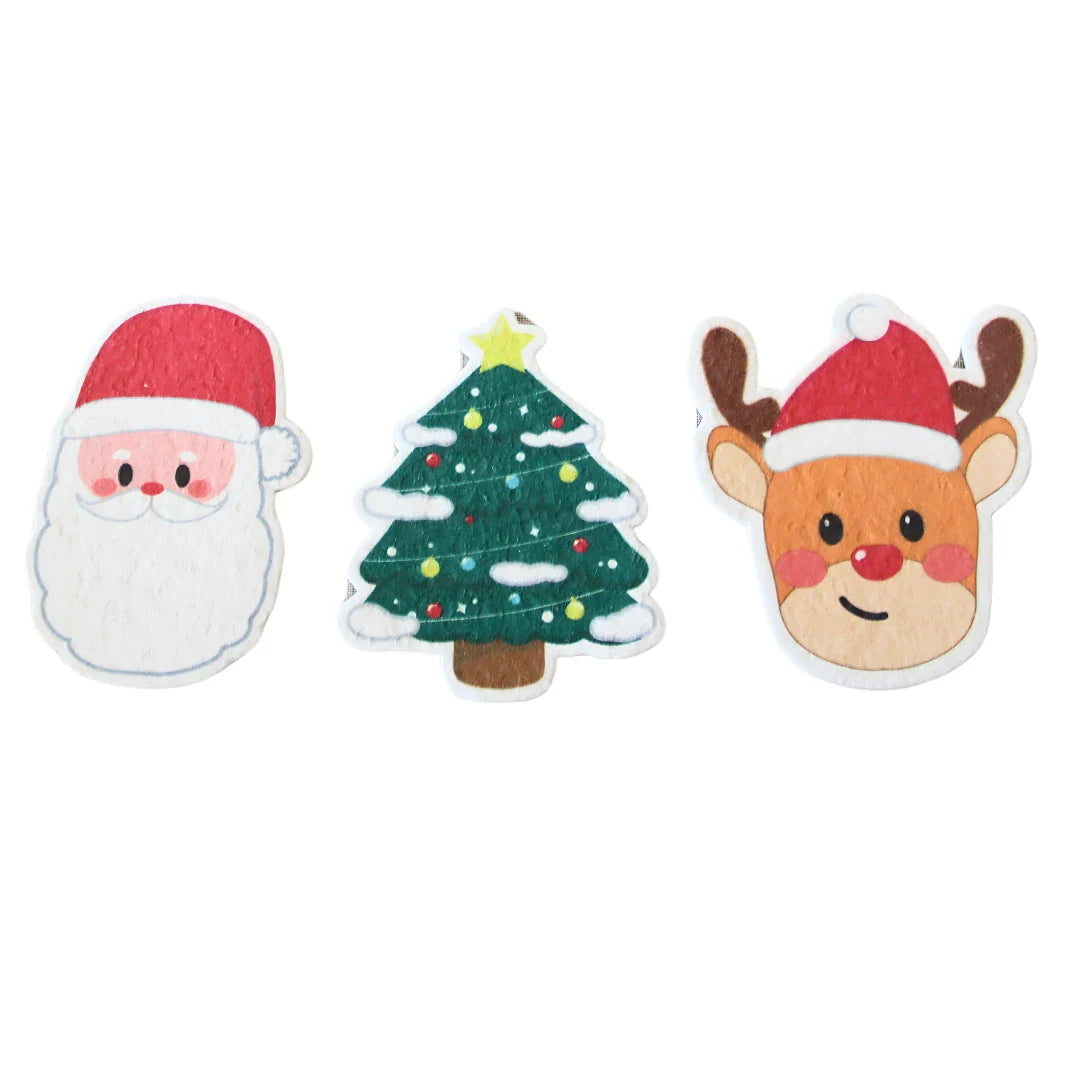 Natural Kid Bath Sponges – Eco-Friendly & Compostable – Fun Animal Shapes