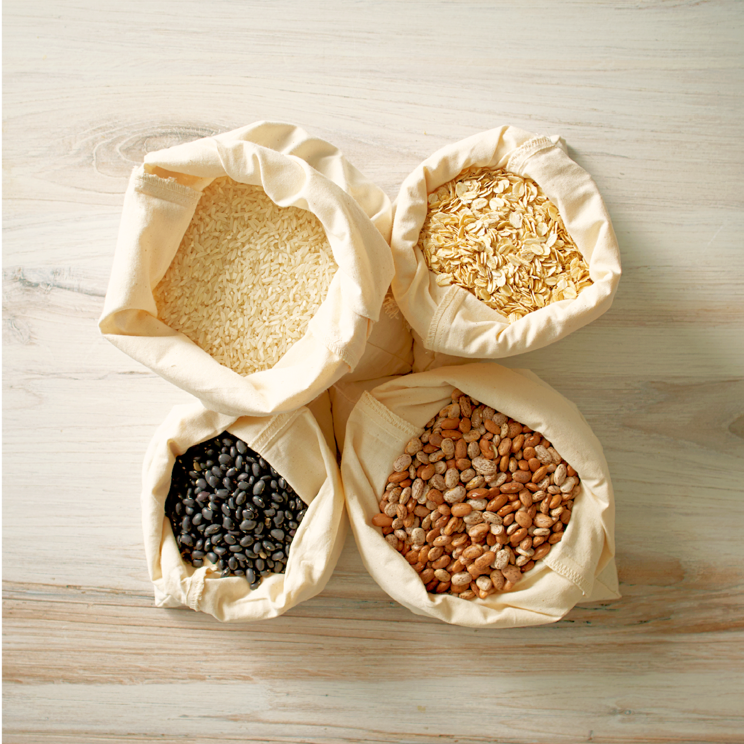 Cotton Produce Bags (Set of 4)