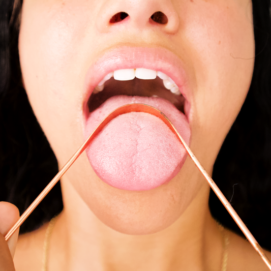 Copper Tongue Scraper