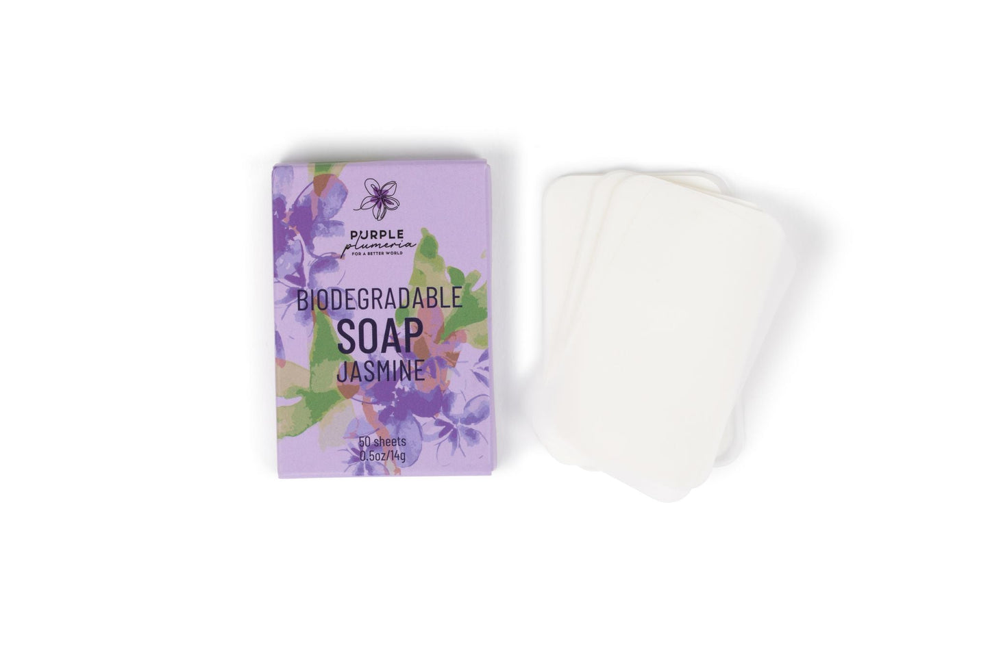 Biodegradable Soap Sheets. Jasmine & Green Apple. Perfect for Camping & Travel