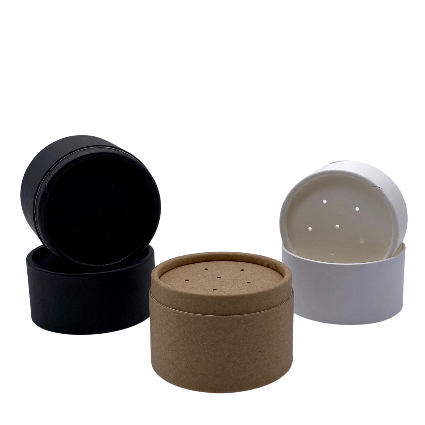 1 ounce / 30 g Shallow Paper Shaker Jar
