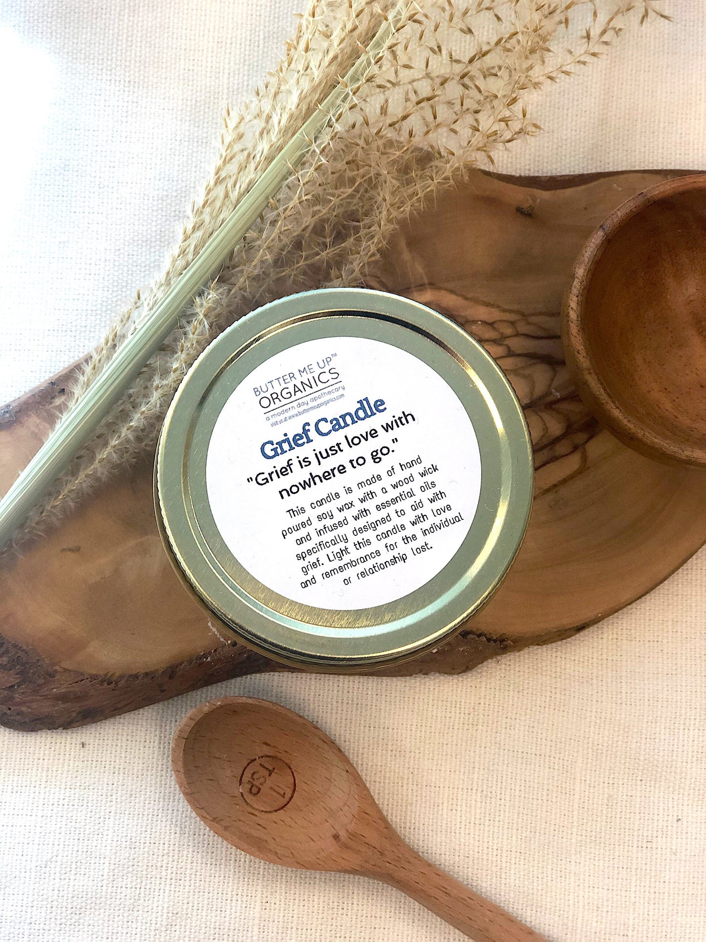 Butter Me Up Organics - Intention Candle (Grief)