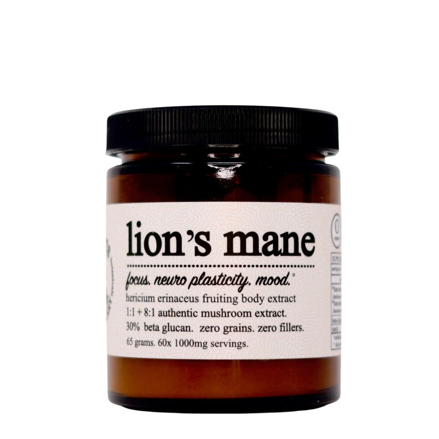 lion's mane extract. organic