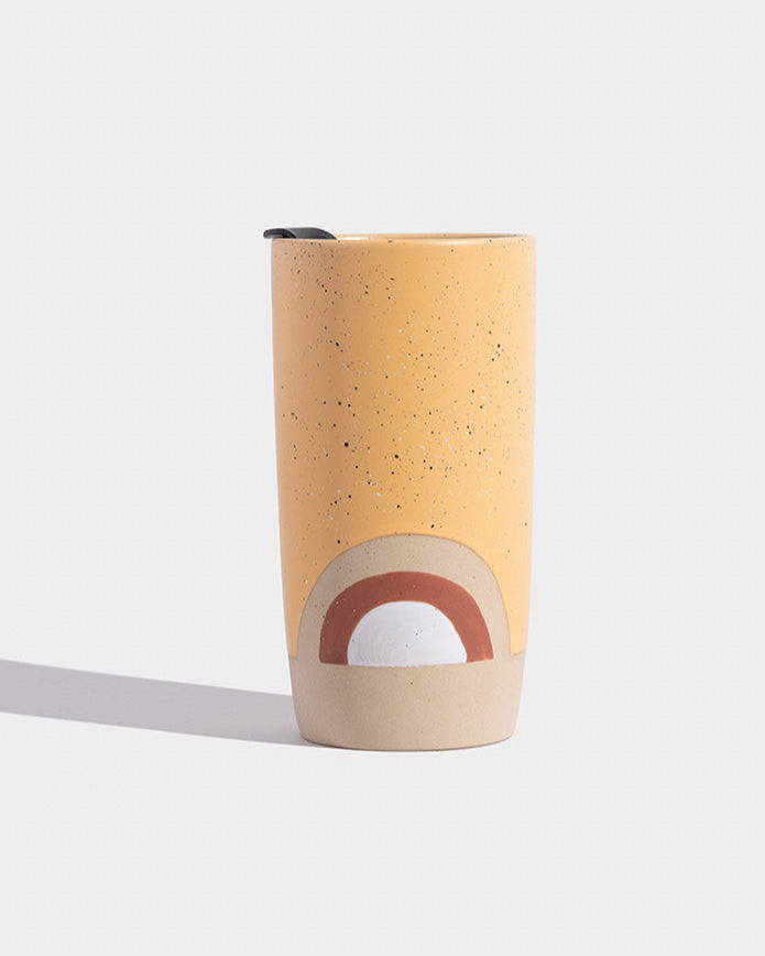 10 oz. Insulated Stoneware Travel Mug