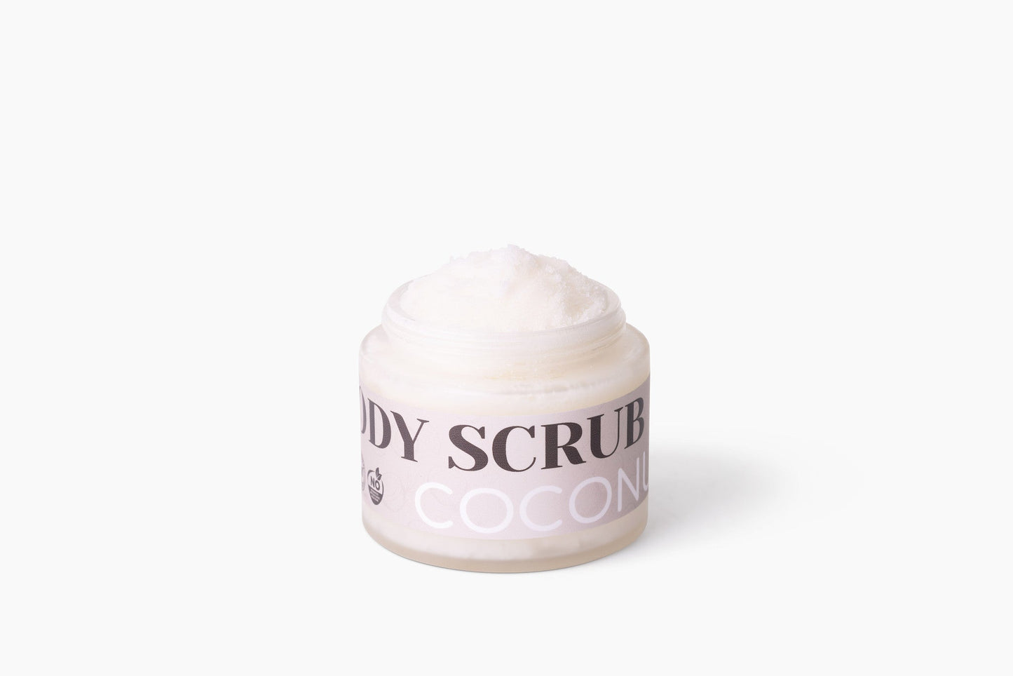 Natural Vegan Body Scrub (Rose or Coconut) Hydrating & Exfoliating for Radiant Skin