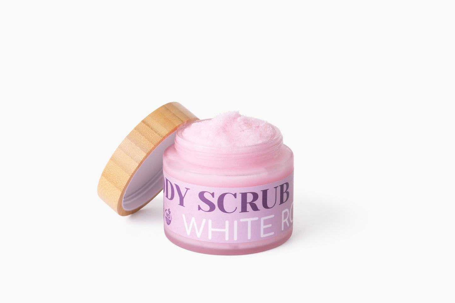 Natural Vegan Body Scrub (Rose or Coconut) Hydrating & Exfoliating for Radiant Skin