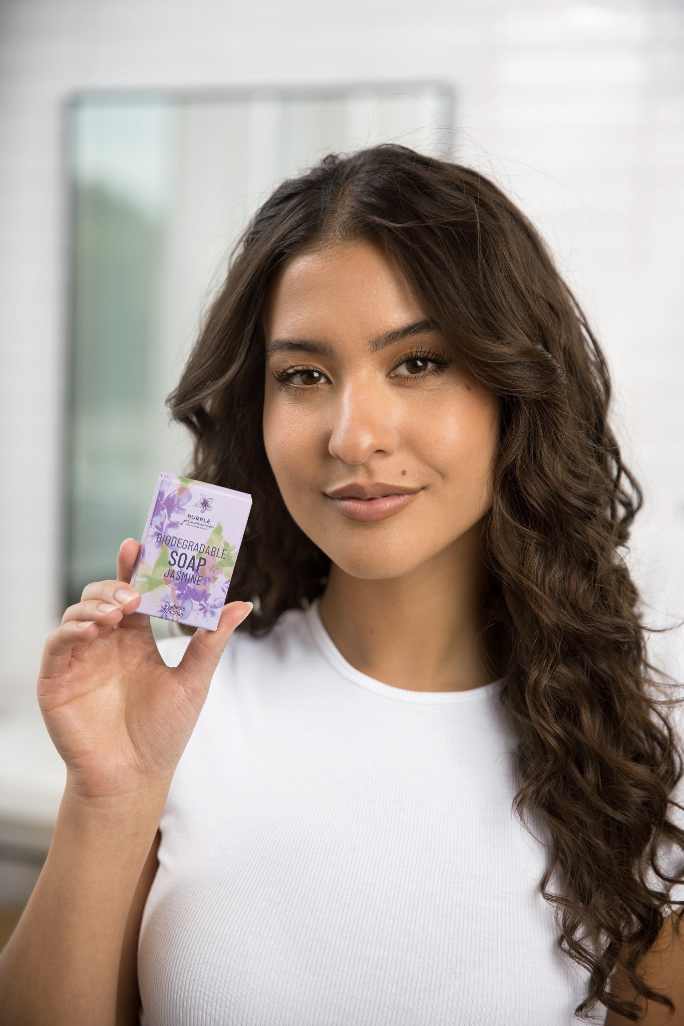 Biodegradable Soap Sheets. Jasmine & Green Apple. Perfect for Camping & Travel